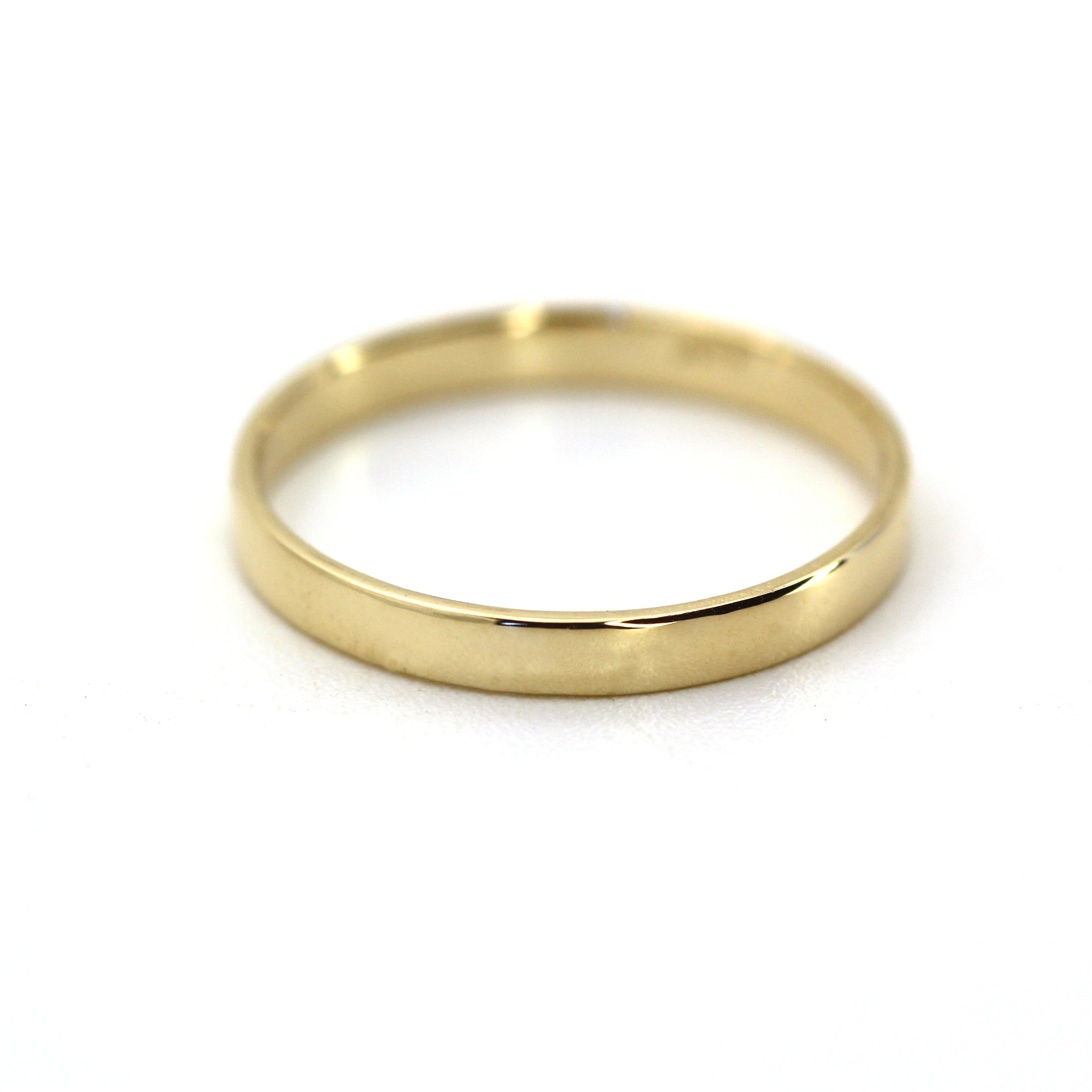 Modern Classic Yellow Solid Gold By High Polish - Handmade | VicStone.NYC