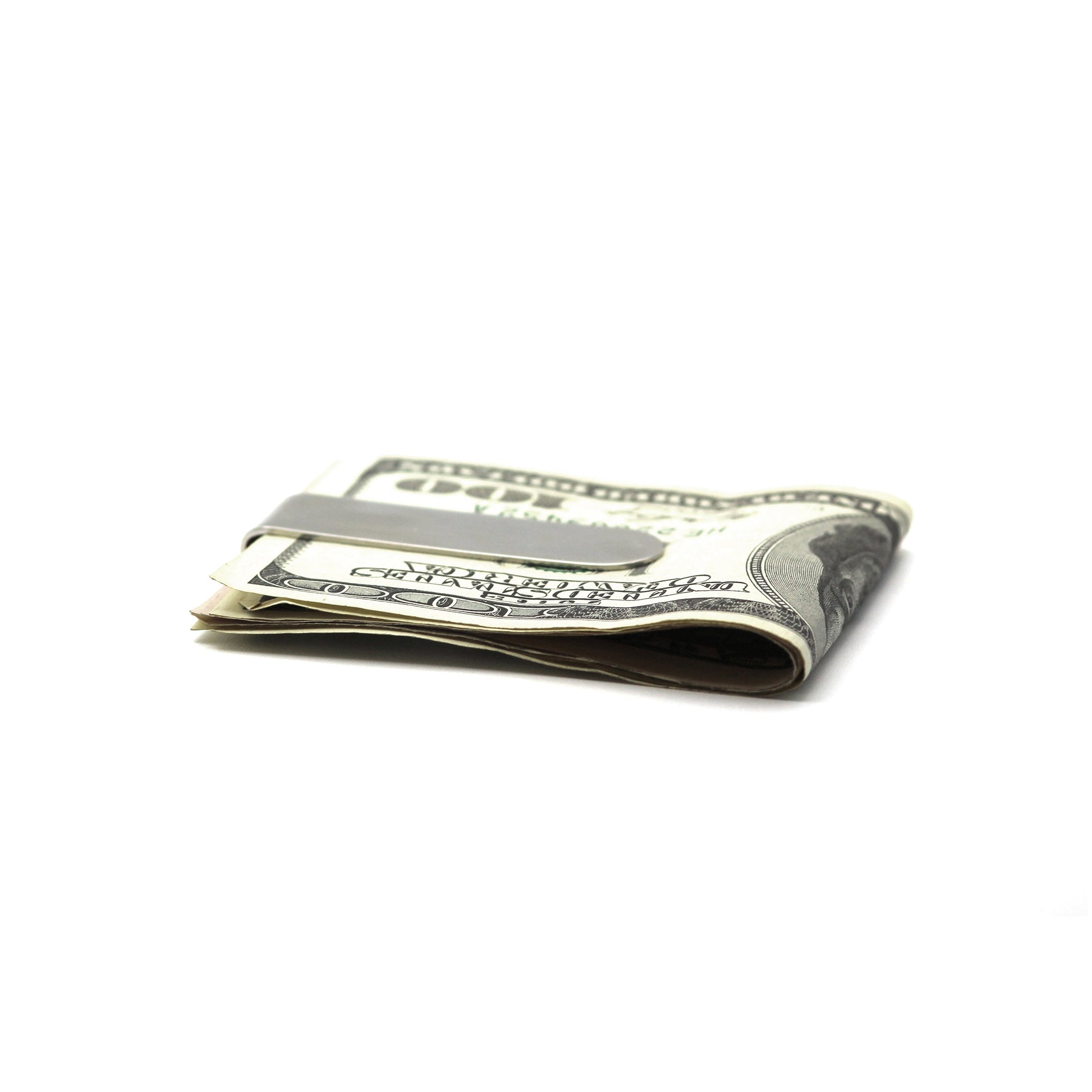 Sterling Silver Customized Engraving Money Clip.