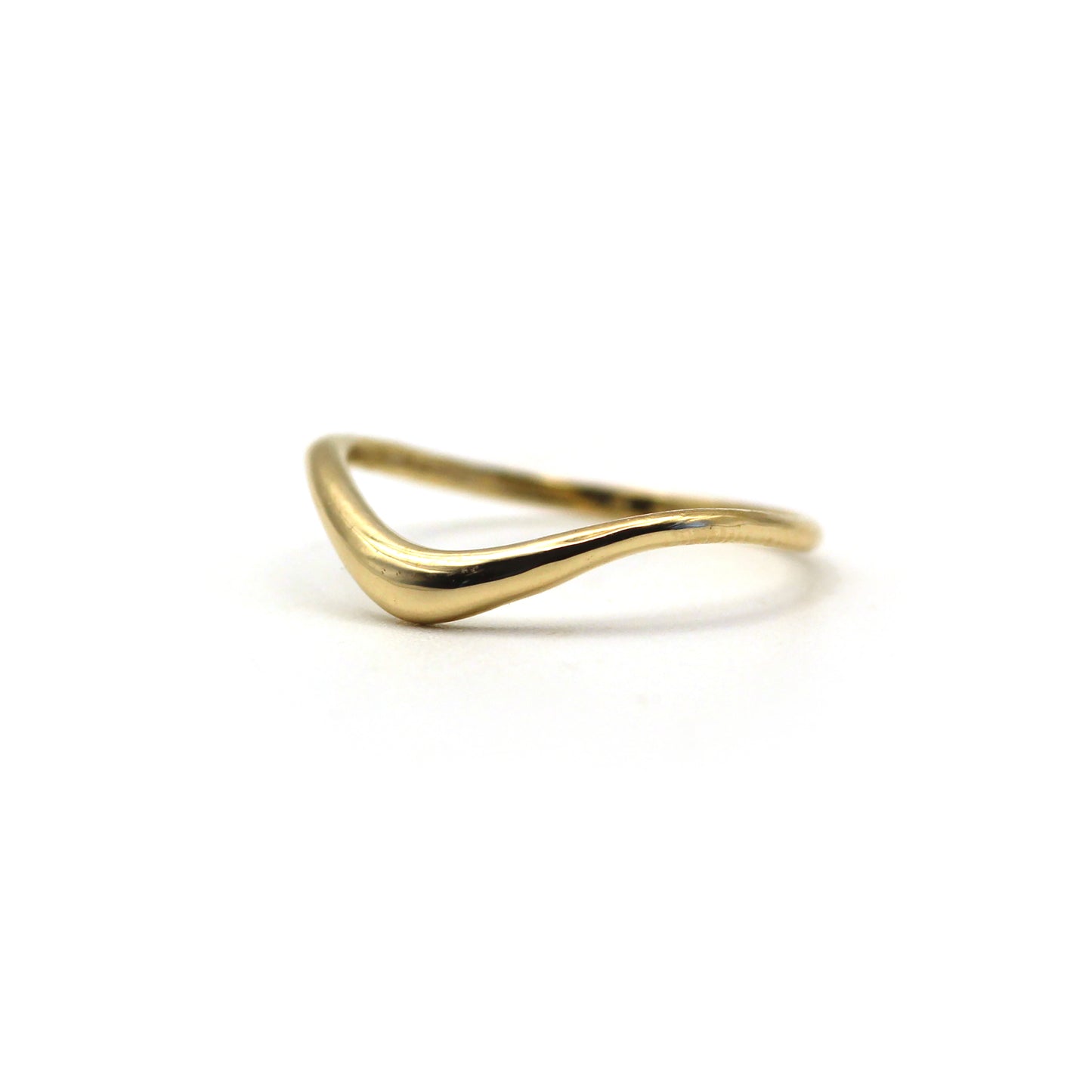 14k Soft Curve Gold Ring