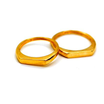 Design your custom 24K gold ring with unique engravings at VicStoneNYC Fine Jewelry. Premium craftsmanship, personalized style.