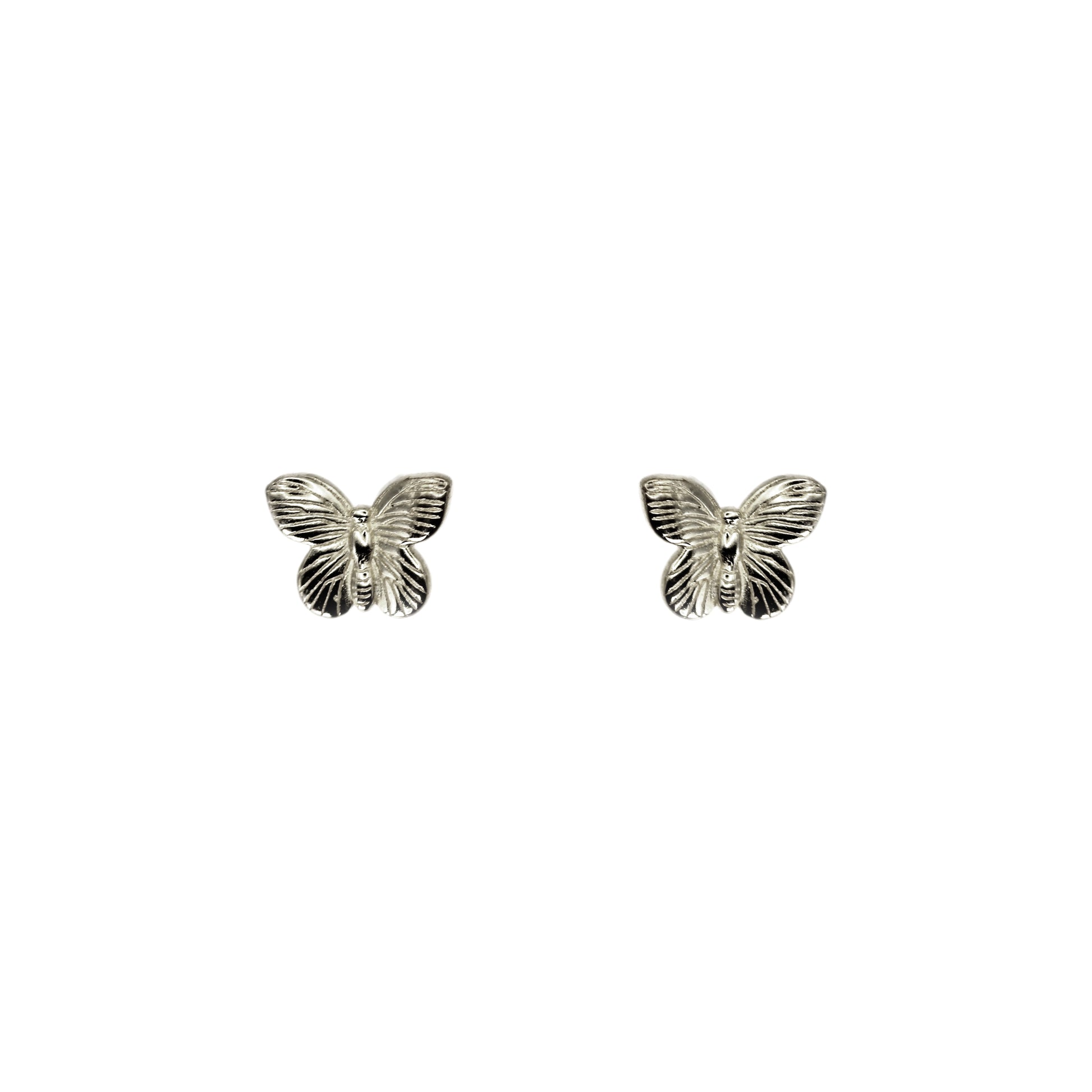 Butterfly Stud Earrings.
