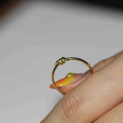 Small Snake Gold Ring.
