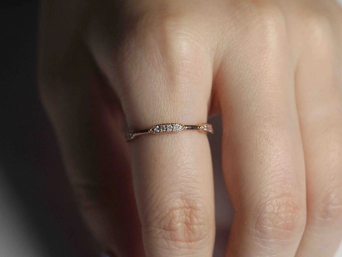 Unique diamond eternity ring.